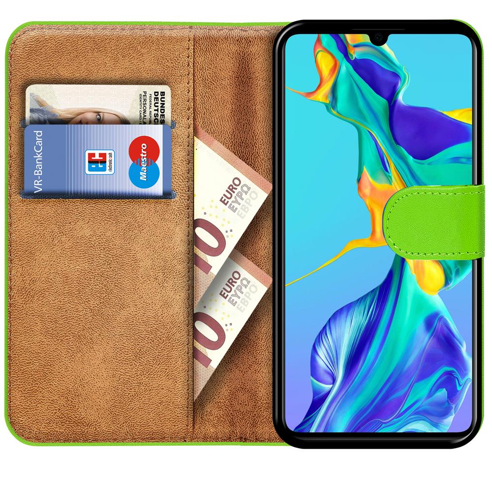 Basic Wallet für Huawei P30 Lite in Grün