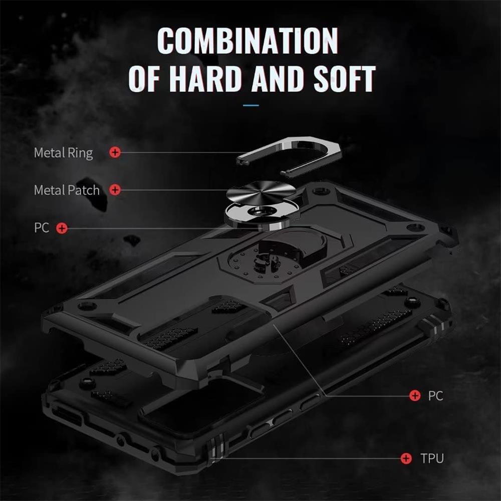 Army Case für Xiaomi 12T / 12T Pro in Schwarz