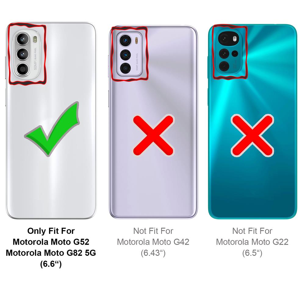 Classic TPU für Motorola Moto G52 / G82 5G in Schwarz