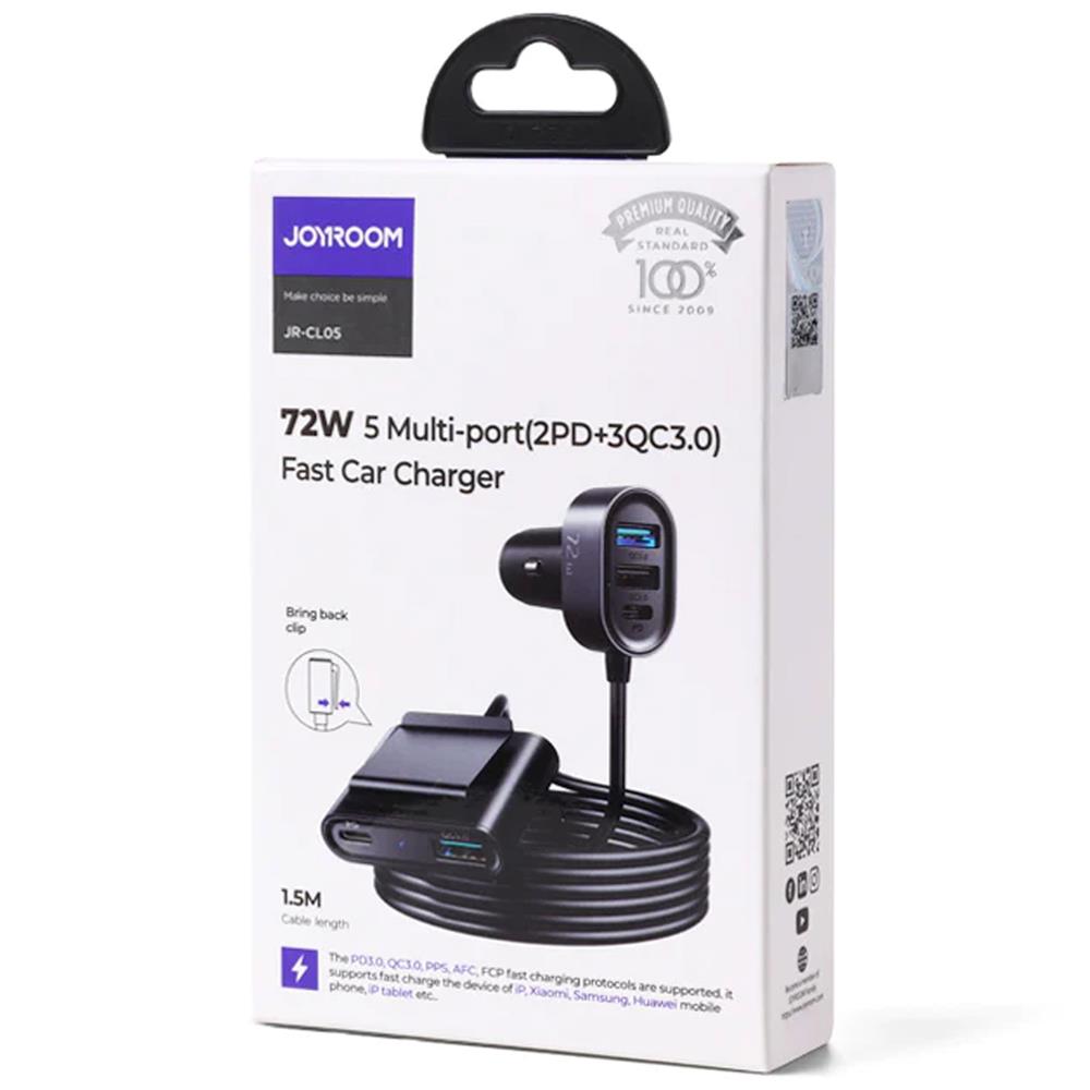 Joyroom Kfz-Ladegerät - JR-CL05 in Schwarz