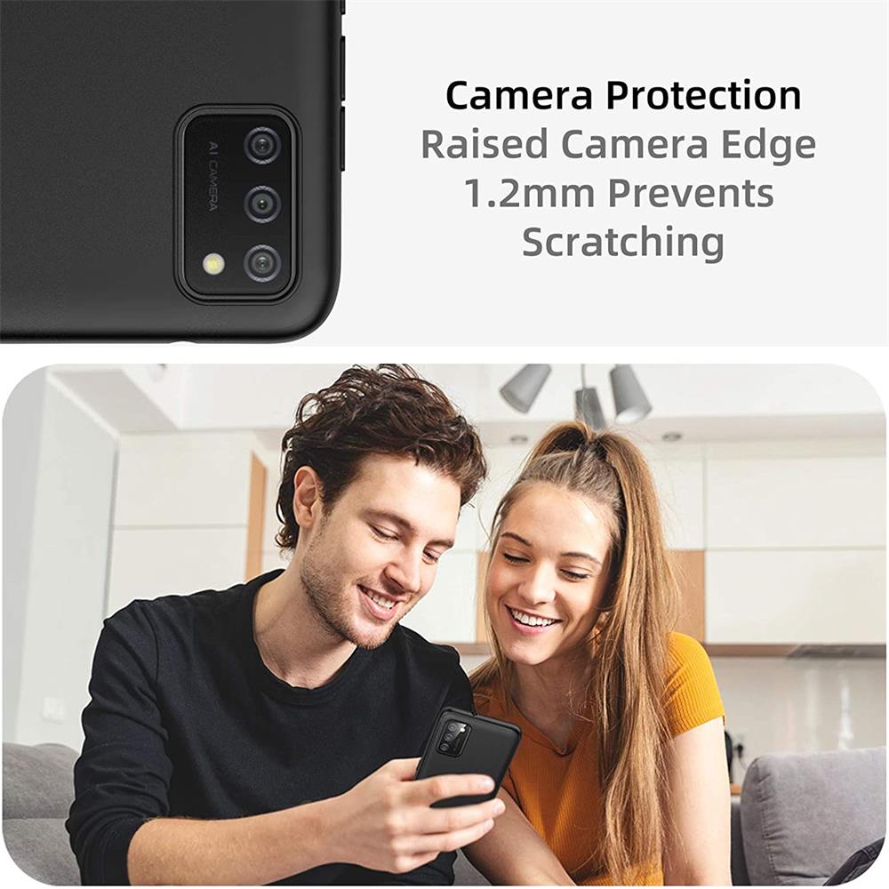 Classic TPU für Samsung Galaxy A03s in Schwarz