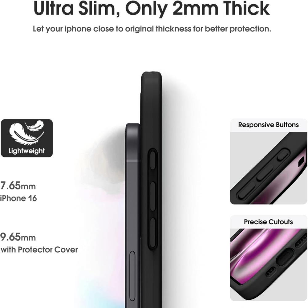 Card Case für Apple iPhone 17e in Schwarz