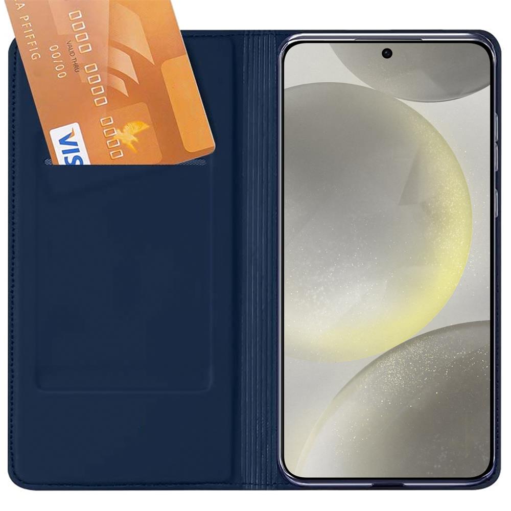 Electroplated Flip für Samsung Galaxy S24 Plus in Blau
