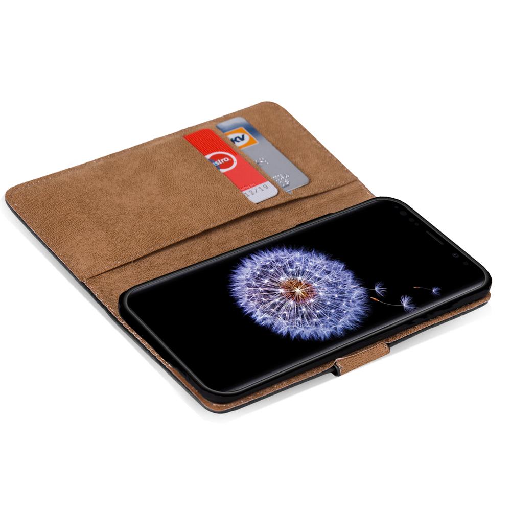 Basic Wallet für Samsung Galaxy S9 Plus in Schwarz