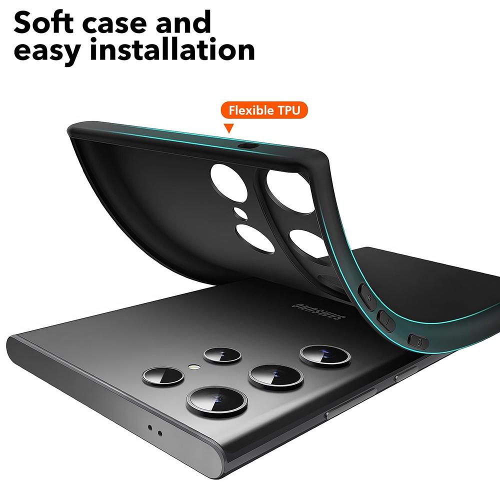 Classic TPU für Samsung Galaxy S26 Ultra in Schwarz