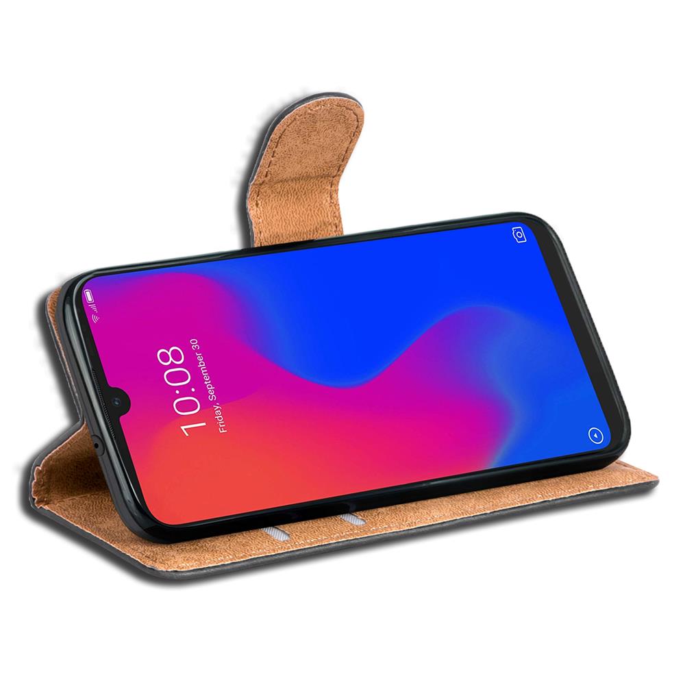 Basic Wallet für ZTE Blade A7 2019 in Schwarz