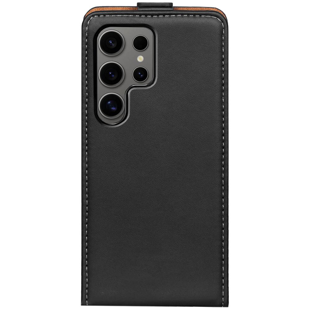 Basic Flip für Samsung Galaxy S24 Ultra in Schwarz