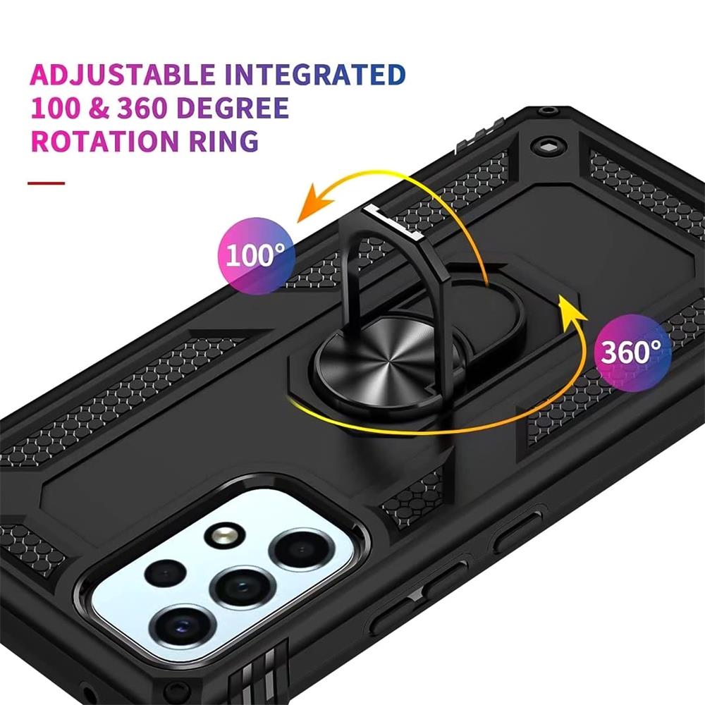 Army Case für Samsung Galaxy A53 5G in Schwarz