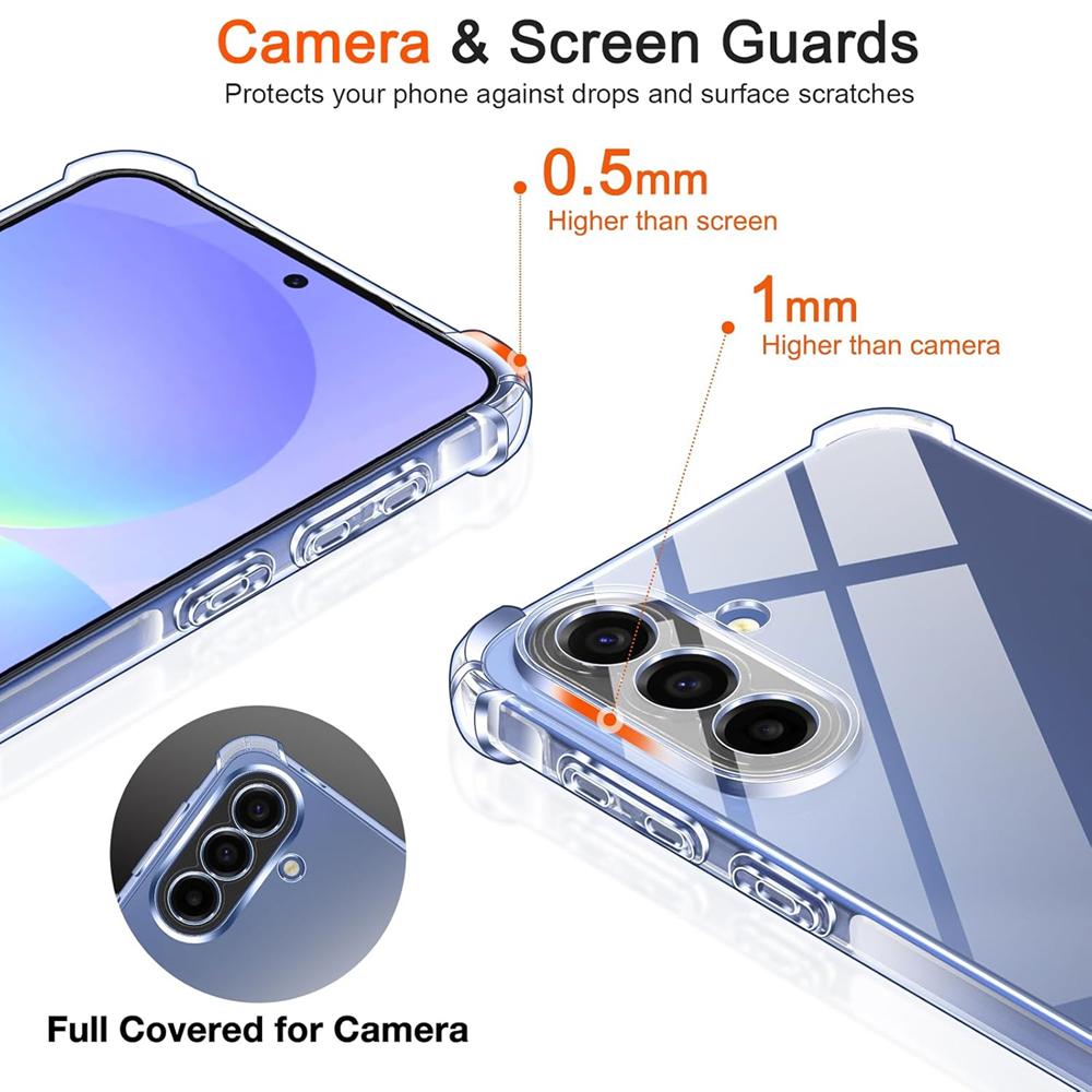 Rugged TPU für Samsung Galaxy A57 5G in Transparent