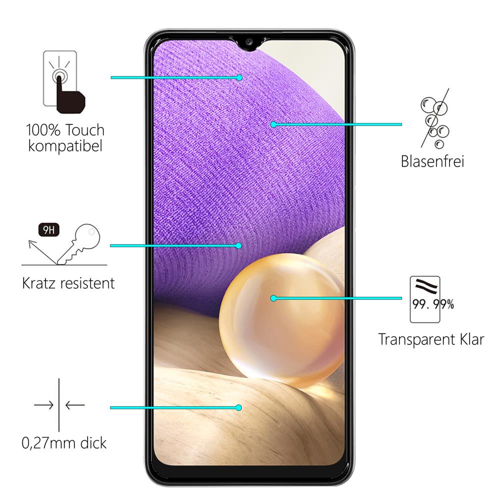 Glas 2in1 für Samsung Galaxy A33 5G