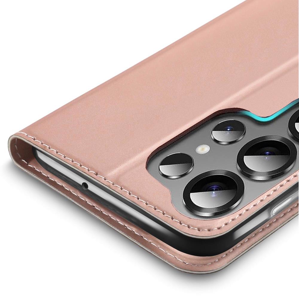 Electroplated Flip für Samsung Galaxy S25 Ultra in Rosegold