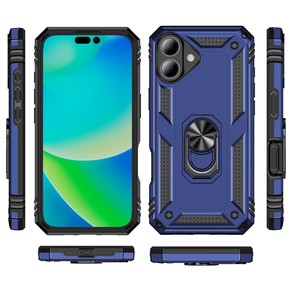 Army Case für Apple iPhone 16 Plus in Blau