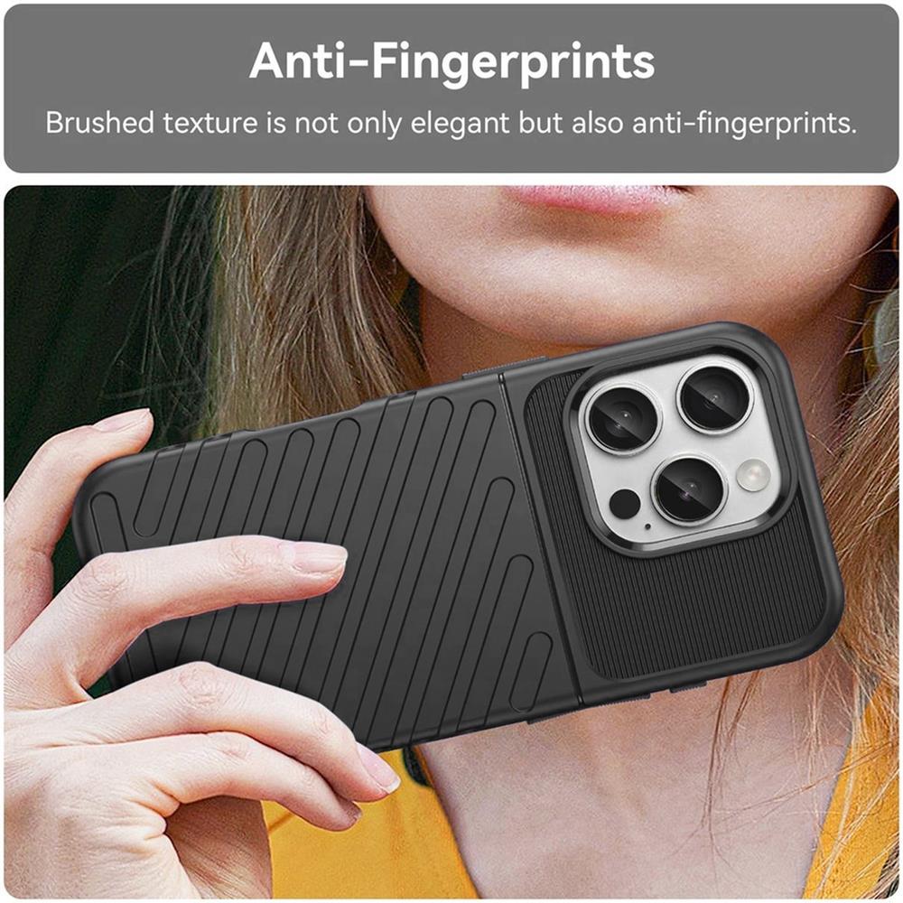Thunder Case für Apple iPhone 16 Pro Max in Schwarz