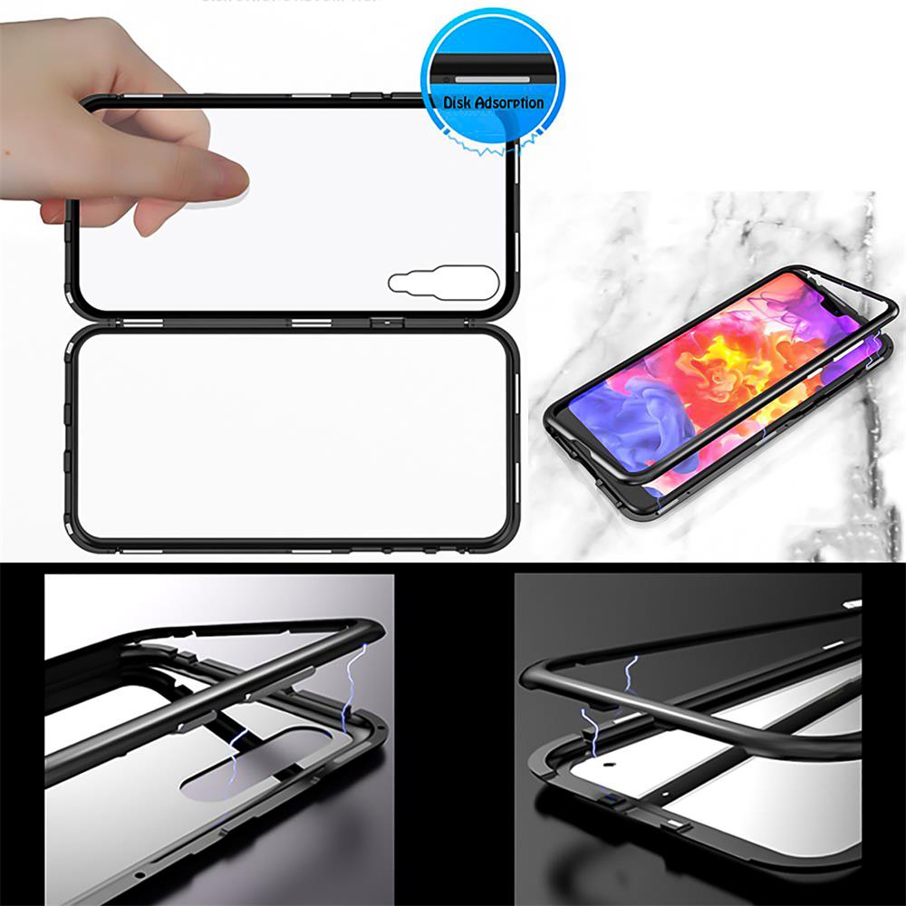 Magnetic Case für Huawei P40 in Schwarz