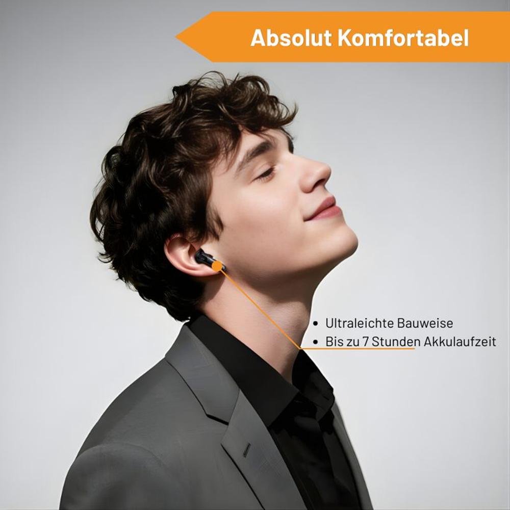 Kopfhörer Bluetooth - Hoco EQ30 in Schwarz