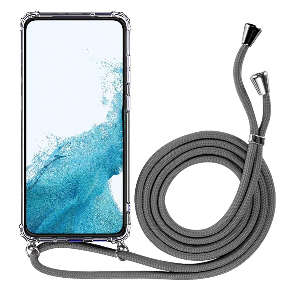 Connect Case für Samsung Galaxy S25 FE in Silber, Kette in Grau