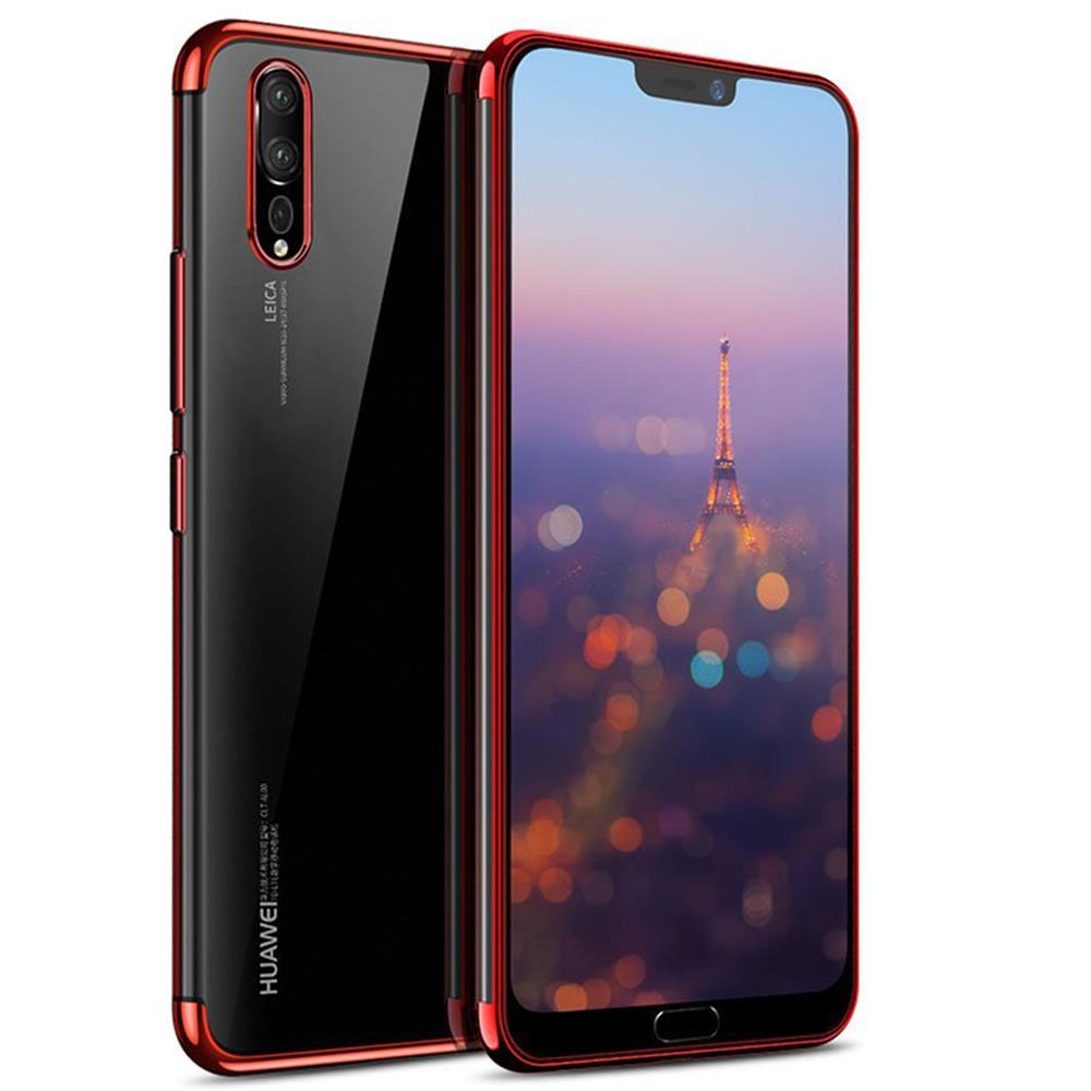 Zero Edge Color für Huawei P20 in Rot