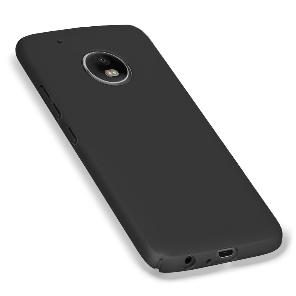 Classic Plain für Motorola/Lenovo Moto Z Play in Schwarz