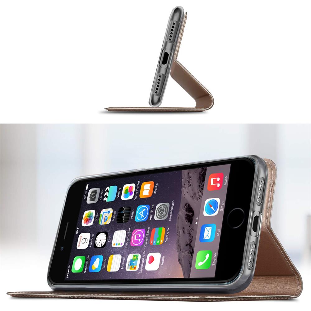 Electroplated Flip für Apple iPhone 7 Plus / 8 Plus in Rosegold