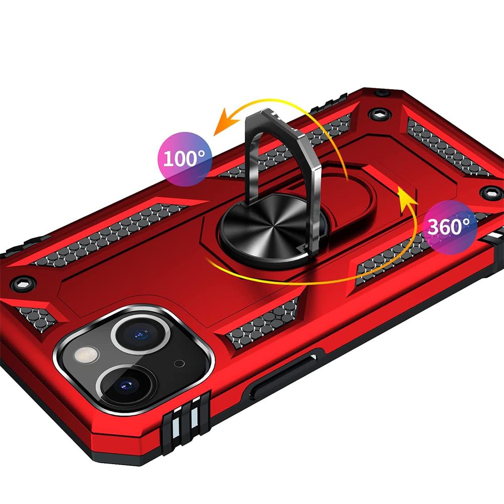 Army Case für Apple iPhone 15 Plus in Rot