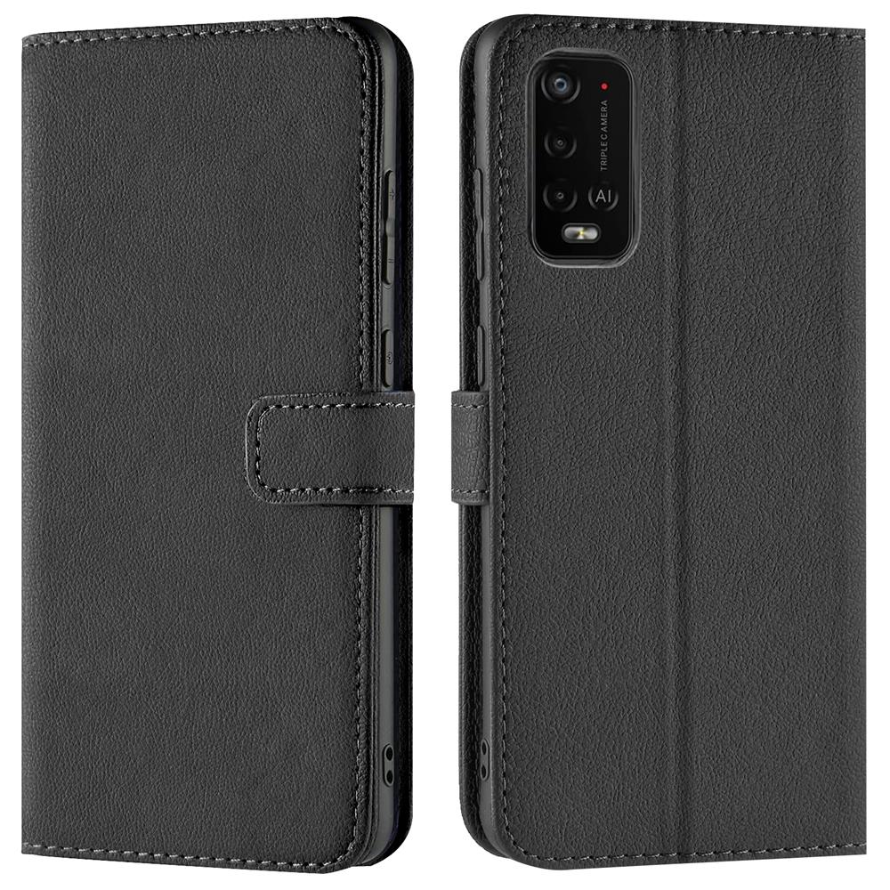 Basic Wallet für Wiko Power U10 / U20 in Schwarz
