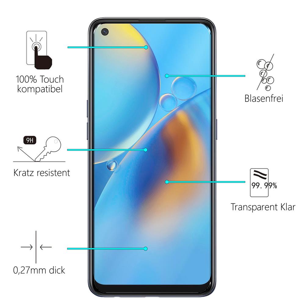 Glas 2in1 für OPPO A54 5G / A74 5G