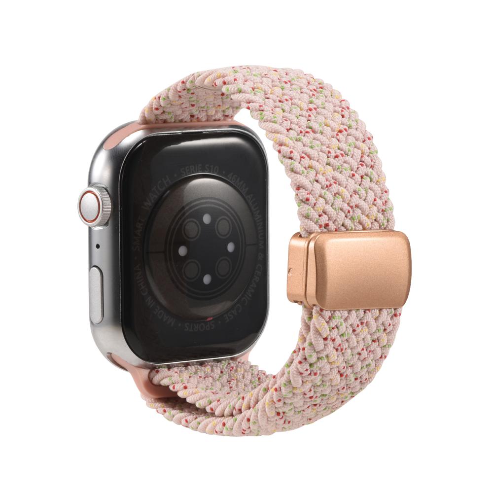 Loop Nylonarmband für Apple Watch 1-11/SE1-3/Ultra1-3 - 42/44/45/49mm in Rosé - Universal
