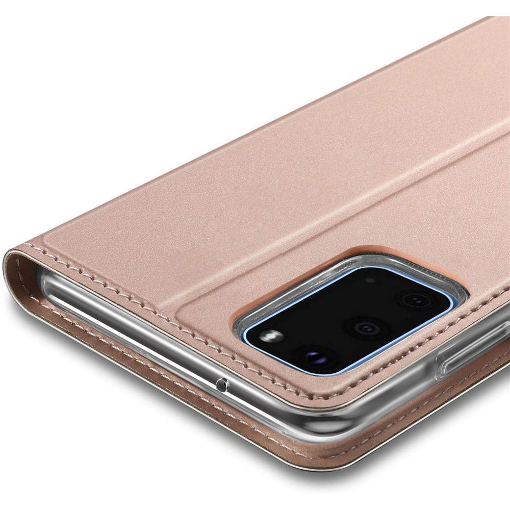 Electroplated Flip für Samsung Galaxy S20 Plus in Rosegold