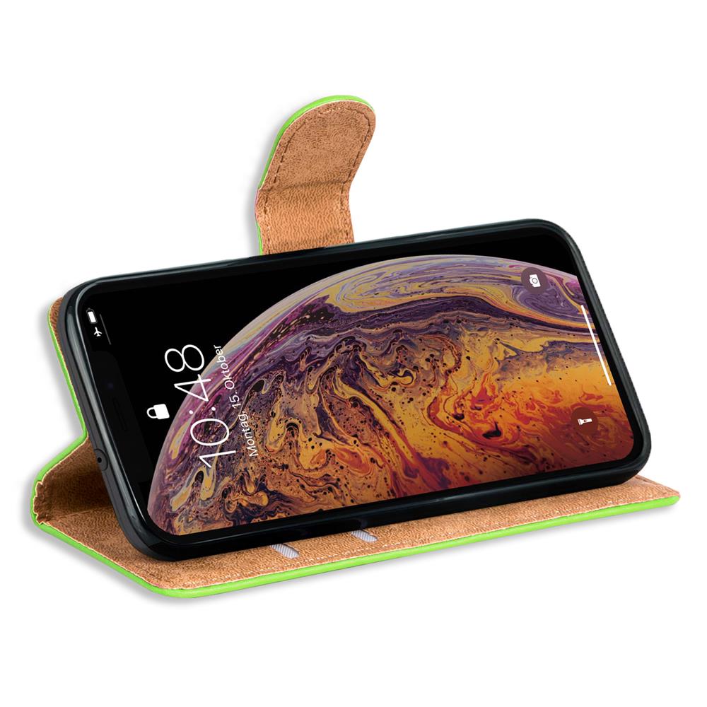 Basic Wallet für Apple iPhone XS Max in Grün