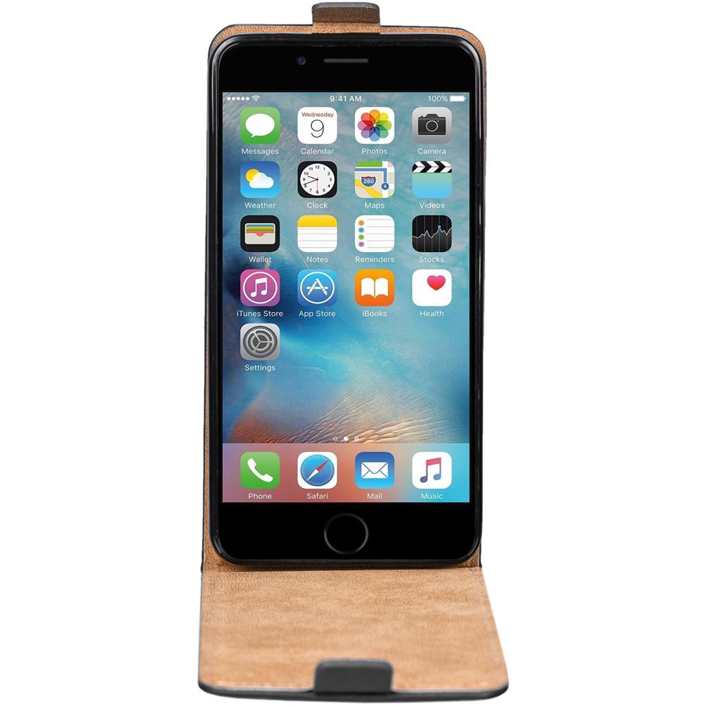 Basic Flip für Apple iPhone 6 Plus / 6S Plus in Schwarz