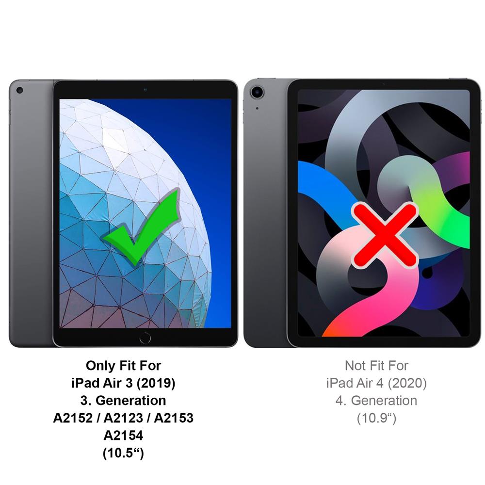 Rugged TPU Tab für Apple iPad Air 3 (2019) in Transparent