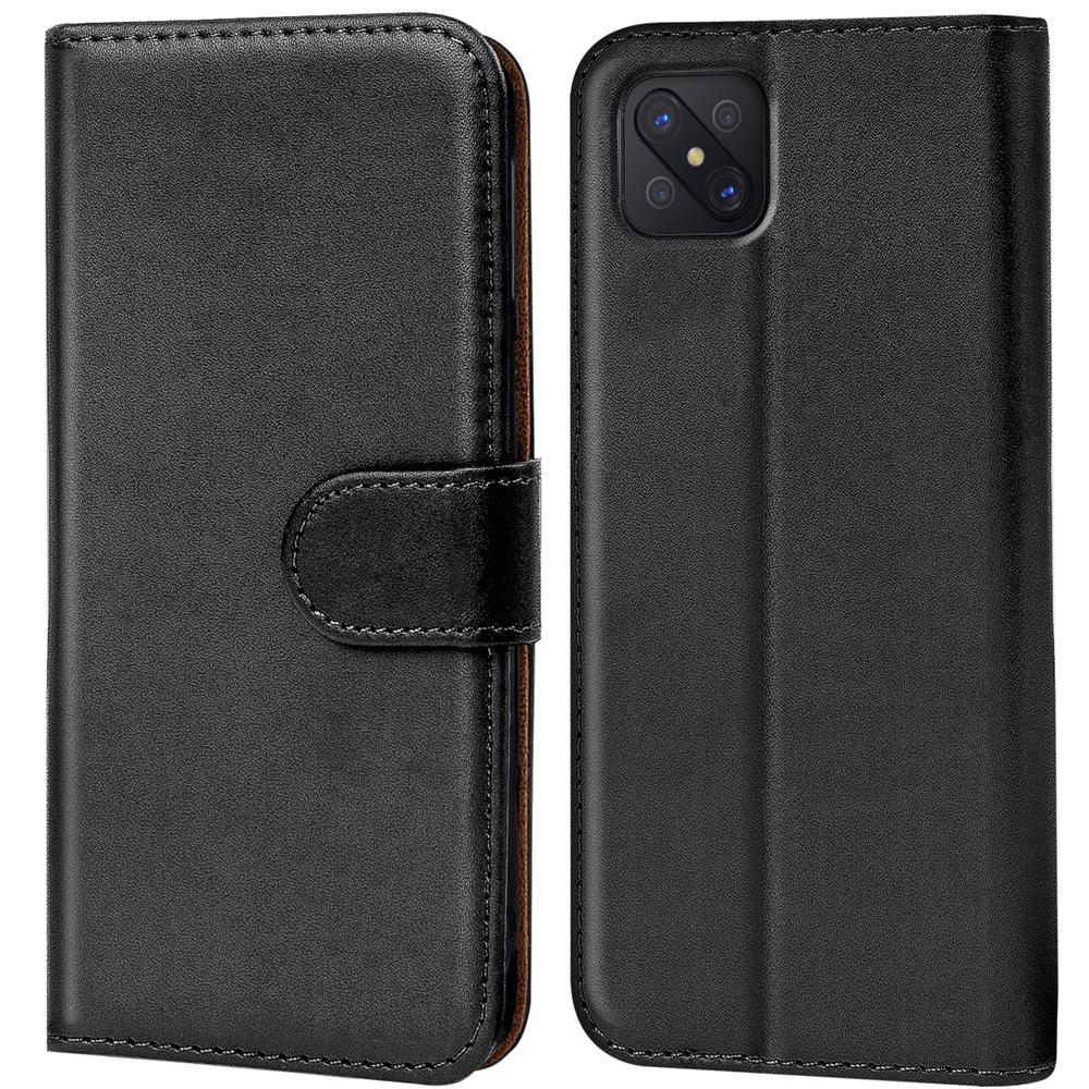 Basic Wallet für OPPO Reno 4 Z in Schwarz