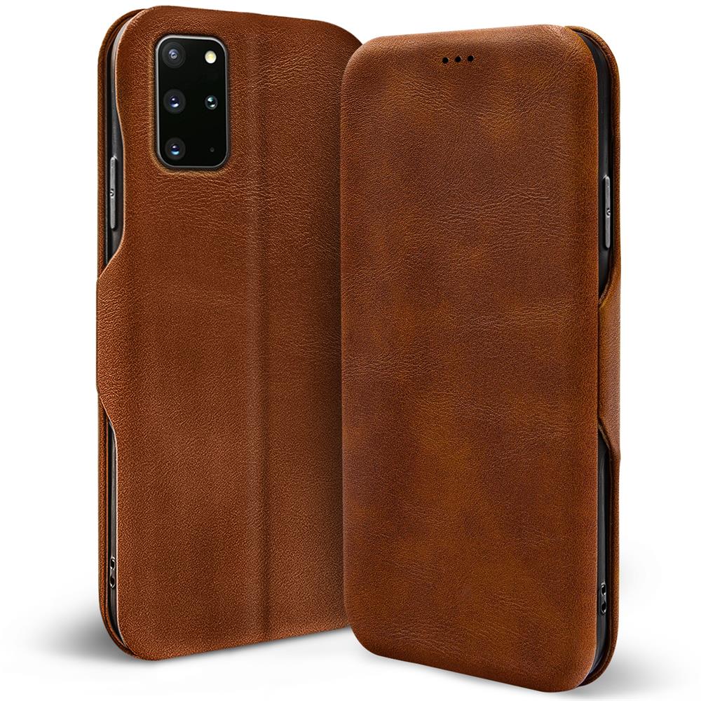 Shell Flip für Samsung Galaxy S20 Plus in Braun