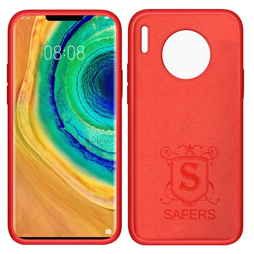 Colour TPU für Huawei Mate 30 Pro in Rot