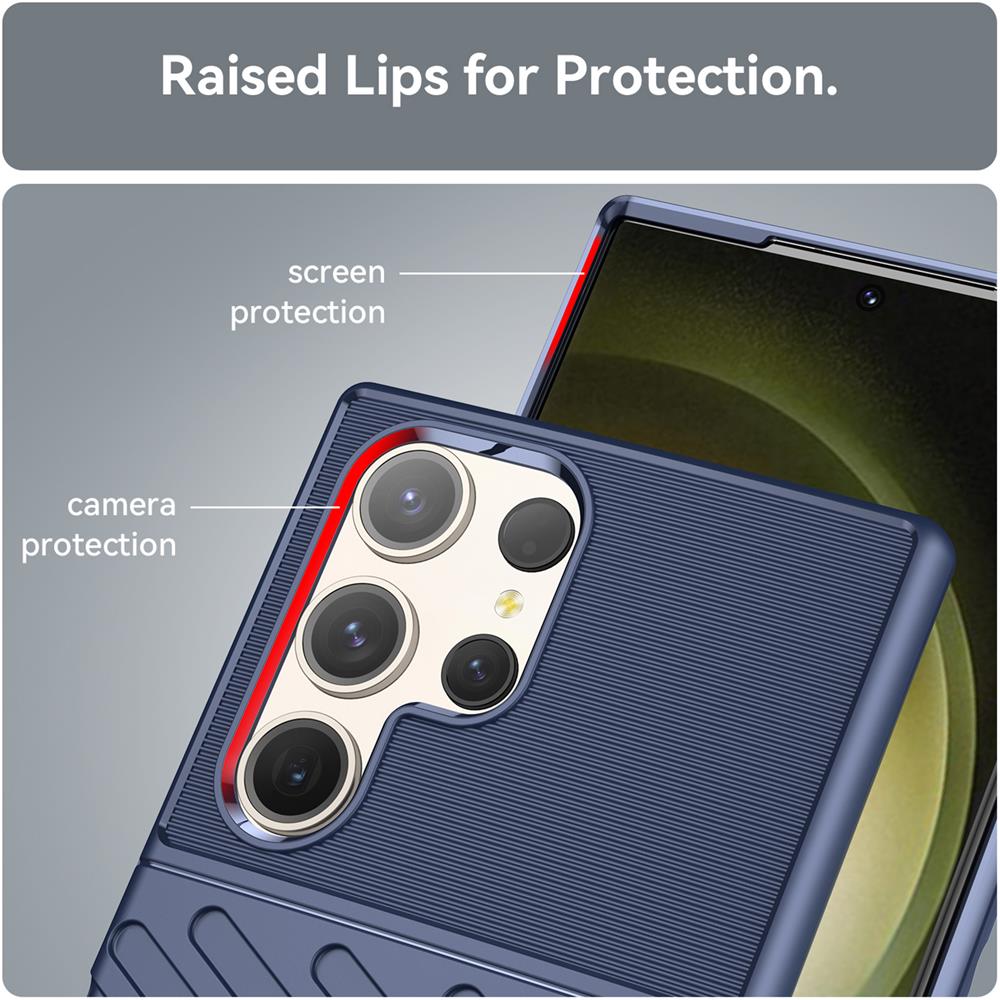 Thunder Case für Samsung Galaxy S23 Ultra in Blau