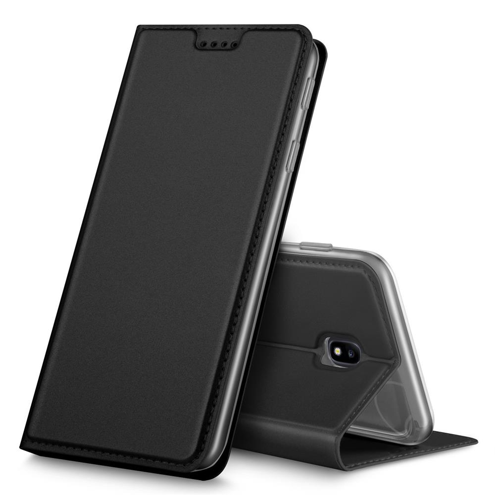 Electroplated Flip für Samsung Galaxy J7 2017 in Schwarz