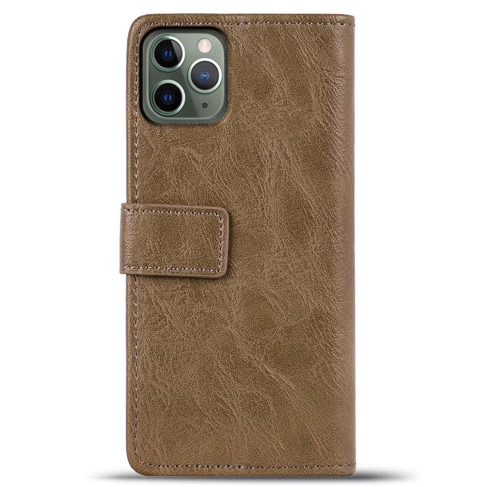 Retro Wallet für Apple iPhone 11 Pro Max in Mocca