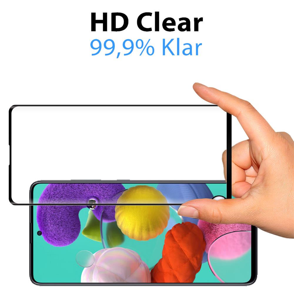 Fullscreen Glas für Samsung Galaxy A51