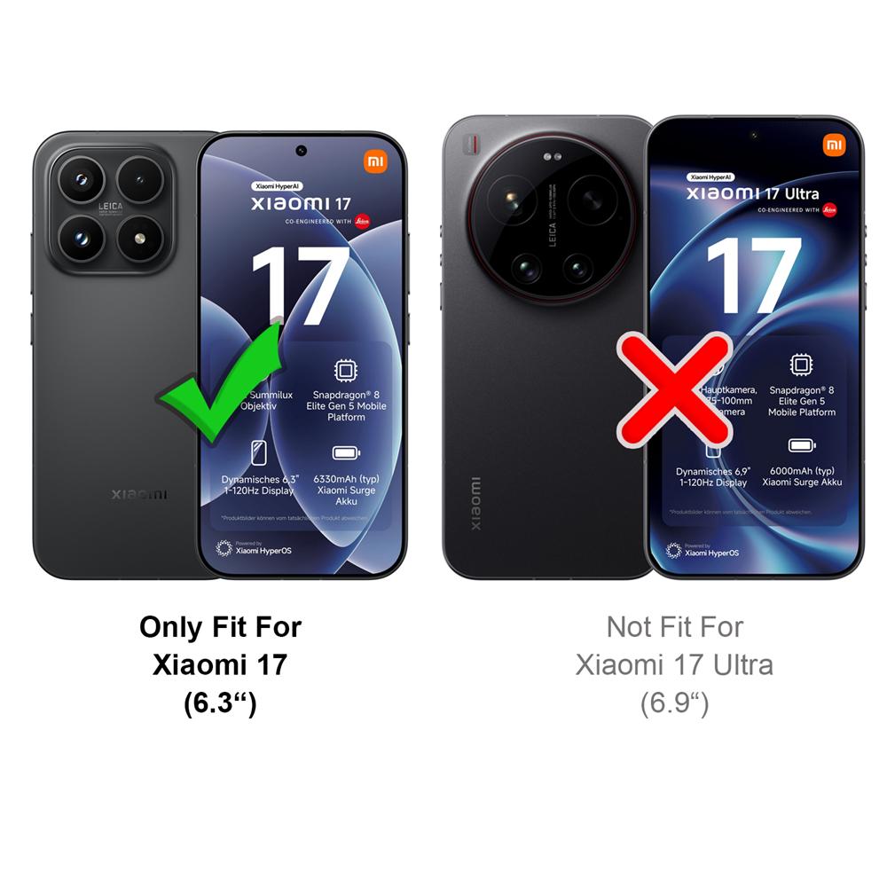 Zoya TPU für Xiaomi 17 in Schwarz