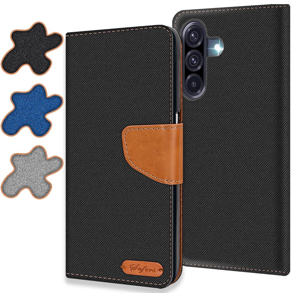 Textil Wallet für Samsung Galaxy A17 5G in