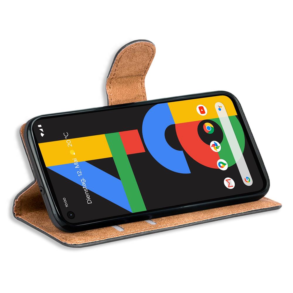 Basic Wallet für Google Pixel 4a in Schwarz