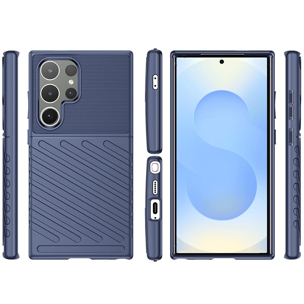 Thunder Case für Samsung Galaxy S24 Ultra in Blau