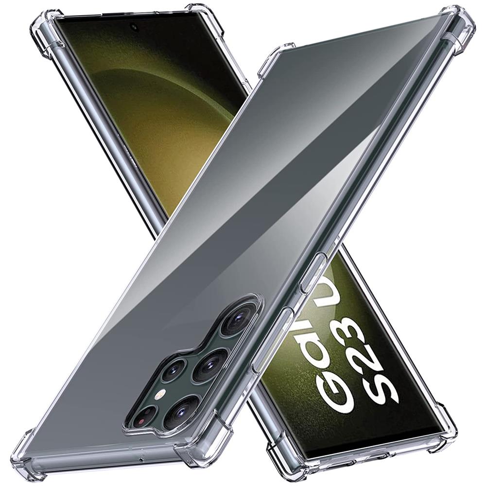Rugged TPU für Samsung Galaxy S23 Ultra in Transparent