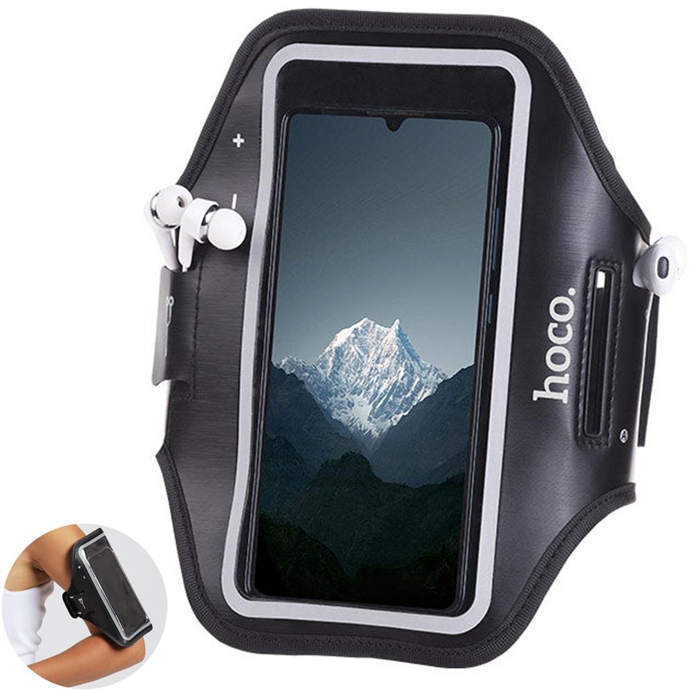 Hoco Smartphone-Armband BAG01 in Schwarz