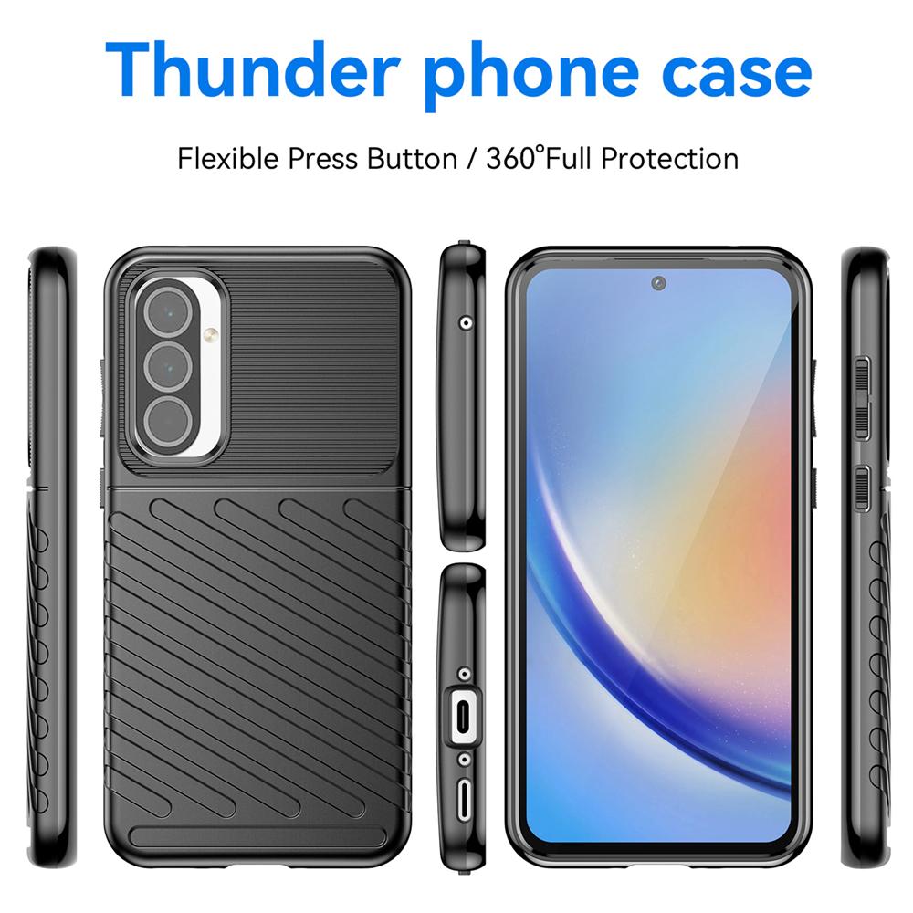 Thunder Case für Samsung Galaxy A57 5G in Schwarz
