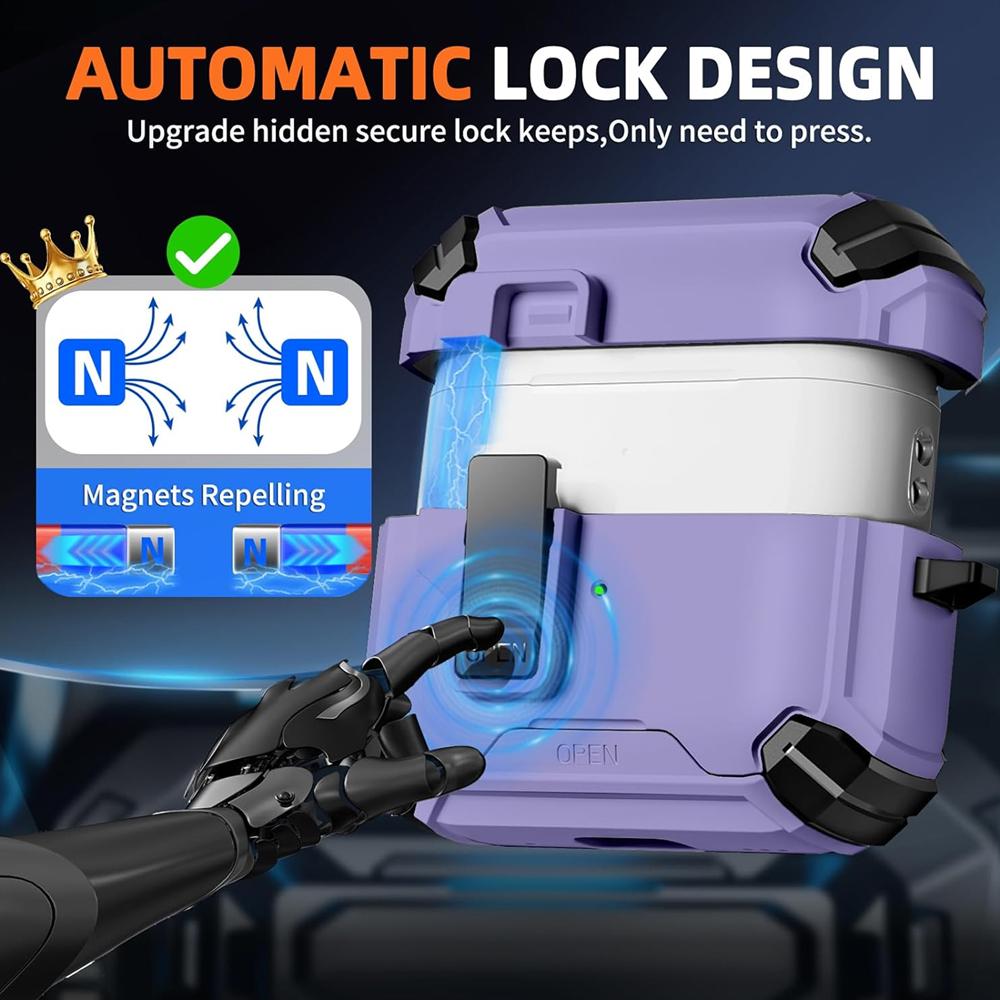 AirPods Defender für AirPods Pro 3  in Lila