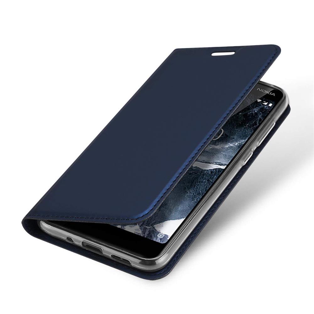 Electroplated Flip für Nokia 5.1 in Blau