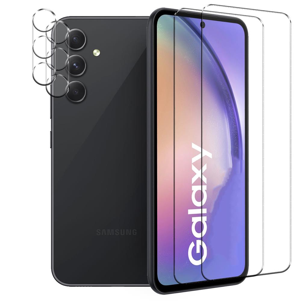 4in1 Glas Set für Samsung Galaxy S24