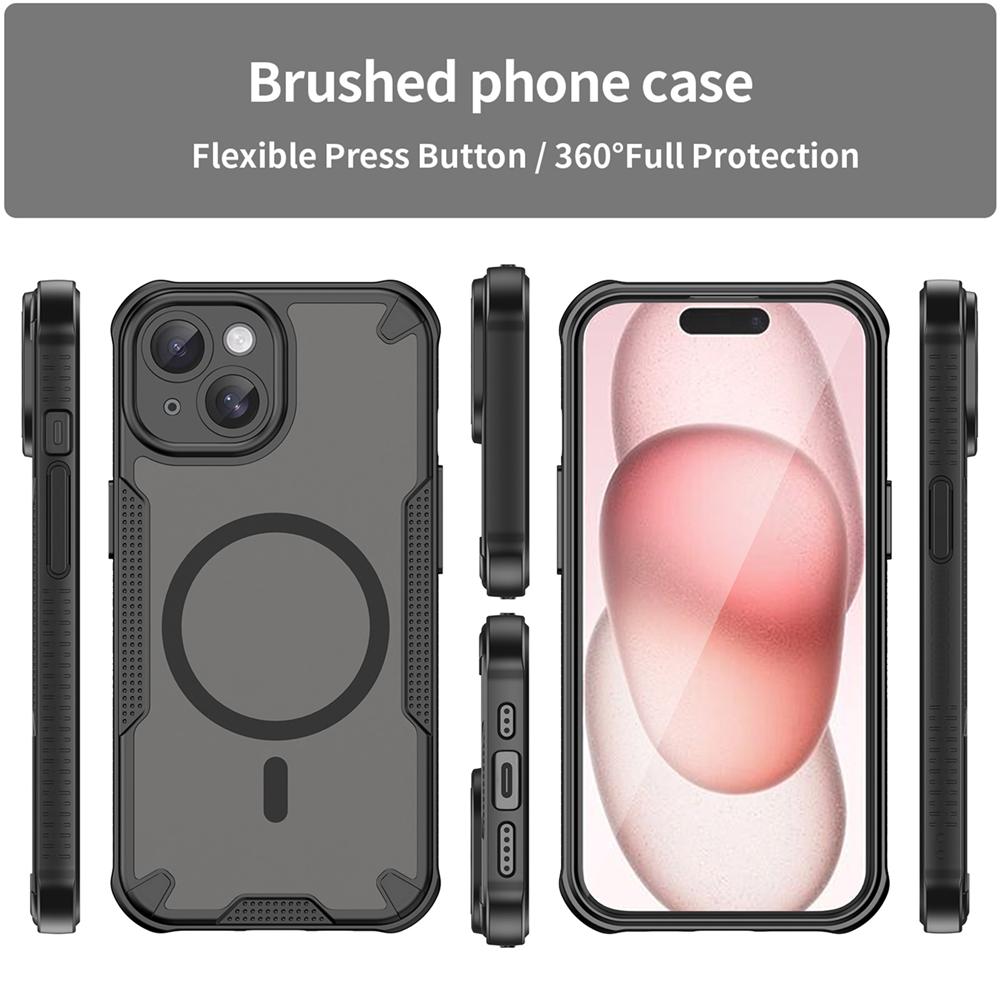 Defender Case für Apple iPhone 15 in Schwarz