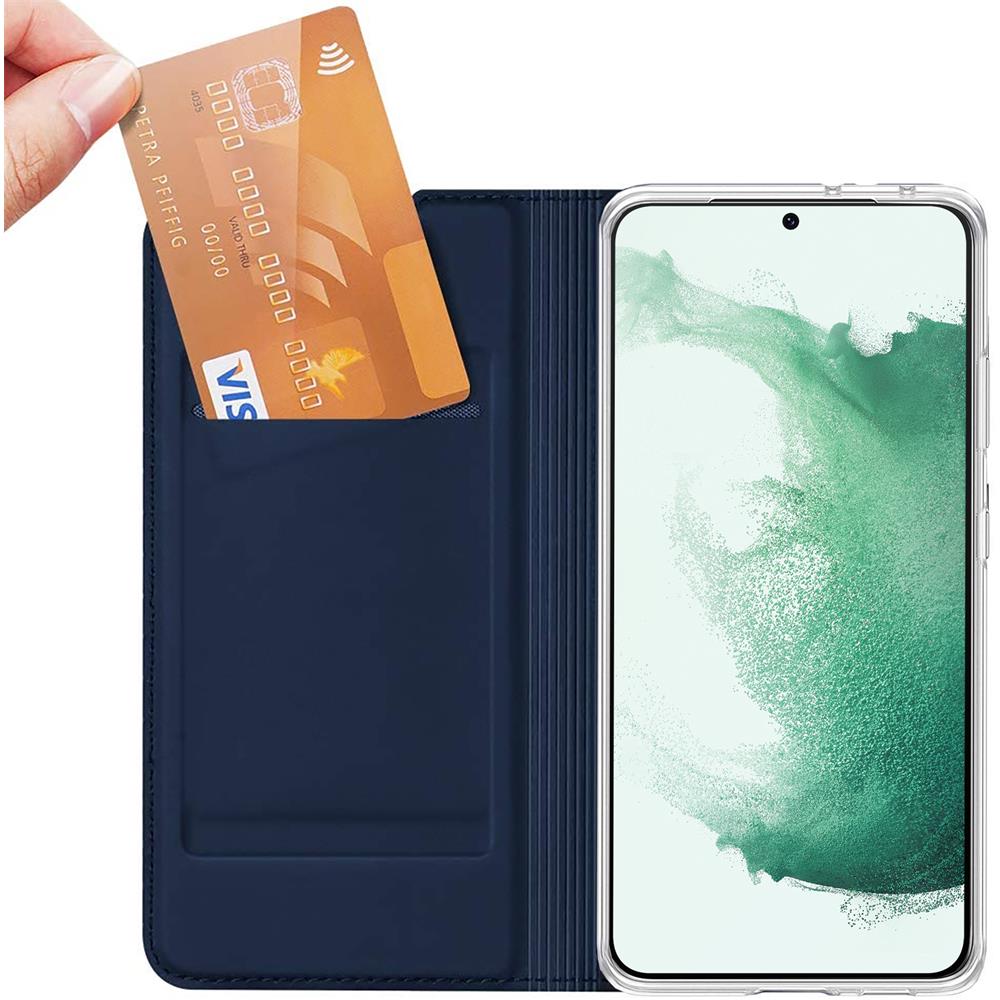 Electroplated Flip für Samsung Galaxy S22 Ultra in Blau